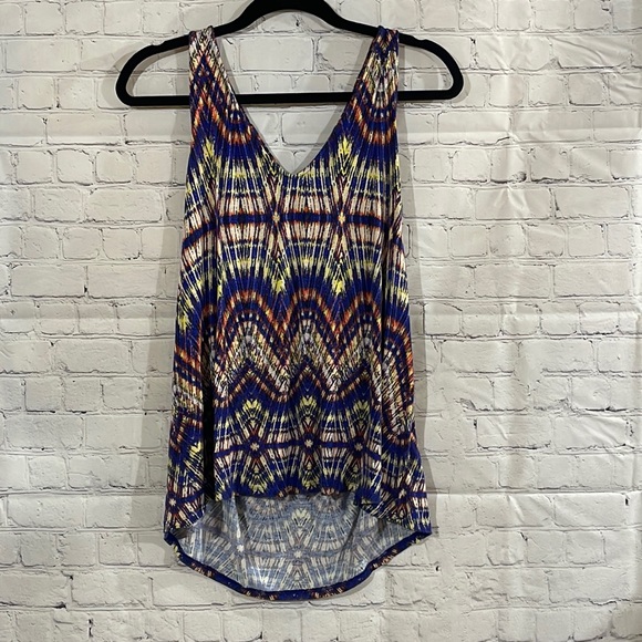 Ella Moss Tops - ELLA MOSS Tribal Print Tank